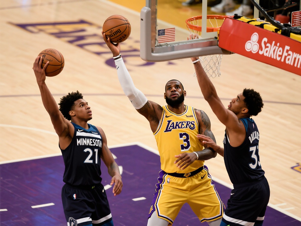 詹姆斯22+7+6难救主 湖人主场负森林狼1-4遭淘汰