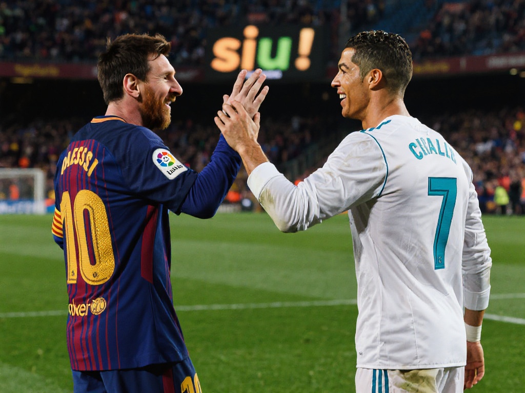 当着梅西面模仿C罗动作：死忠粉解释多年等待