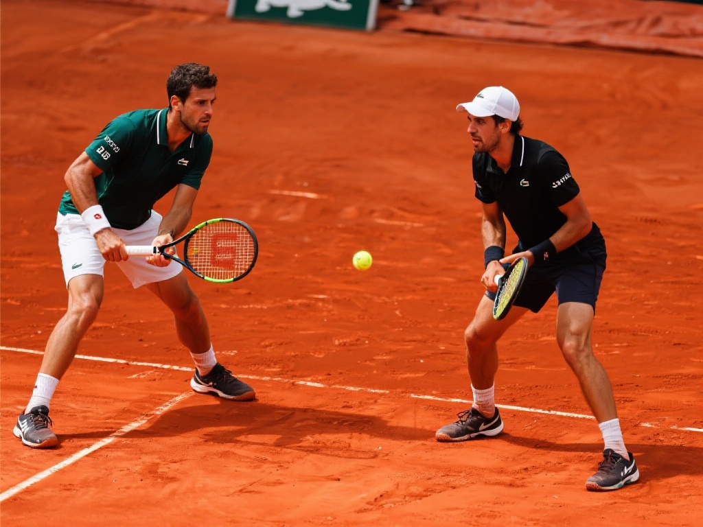 法格拉诺列尔斯与塞瓦略斯勇夺法网男双冠军